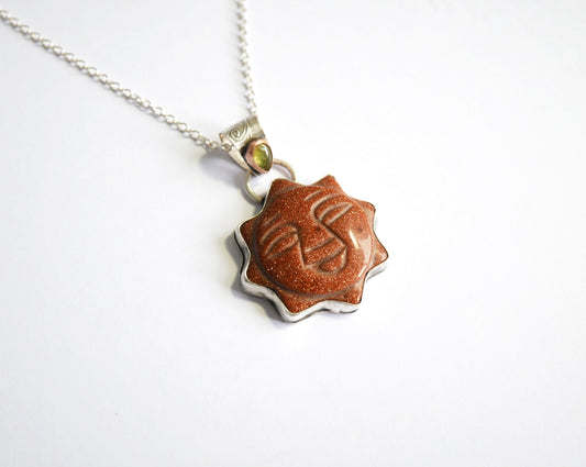 Sun child pendant