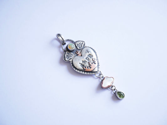 Fire within pendant