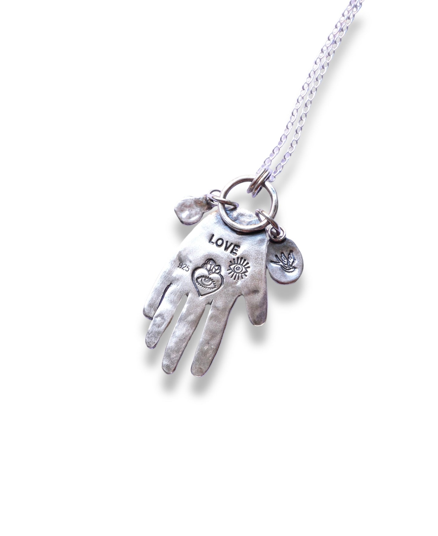 Healer hand pendant