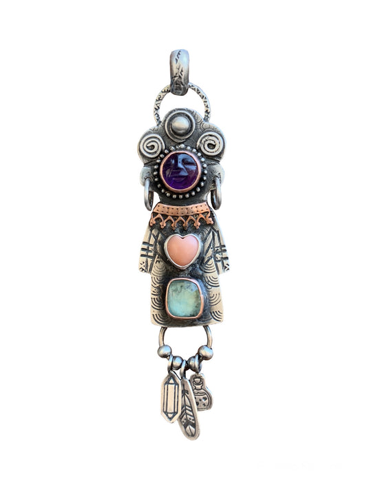 Medicine woman pendant