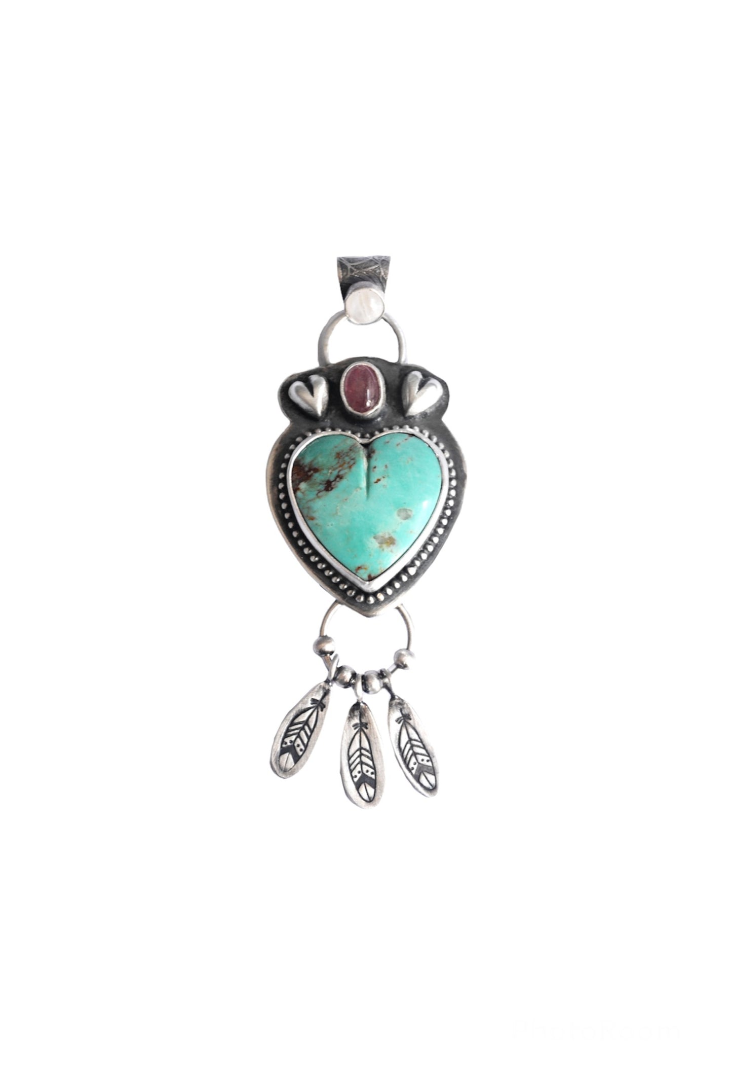 RESERVED Heart pendant