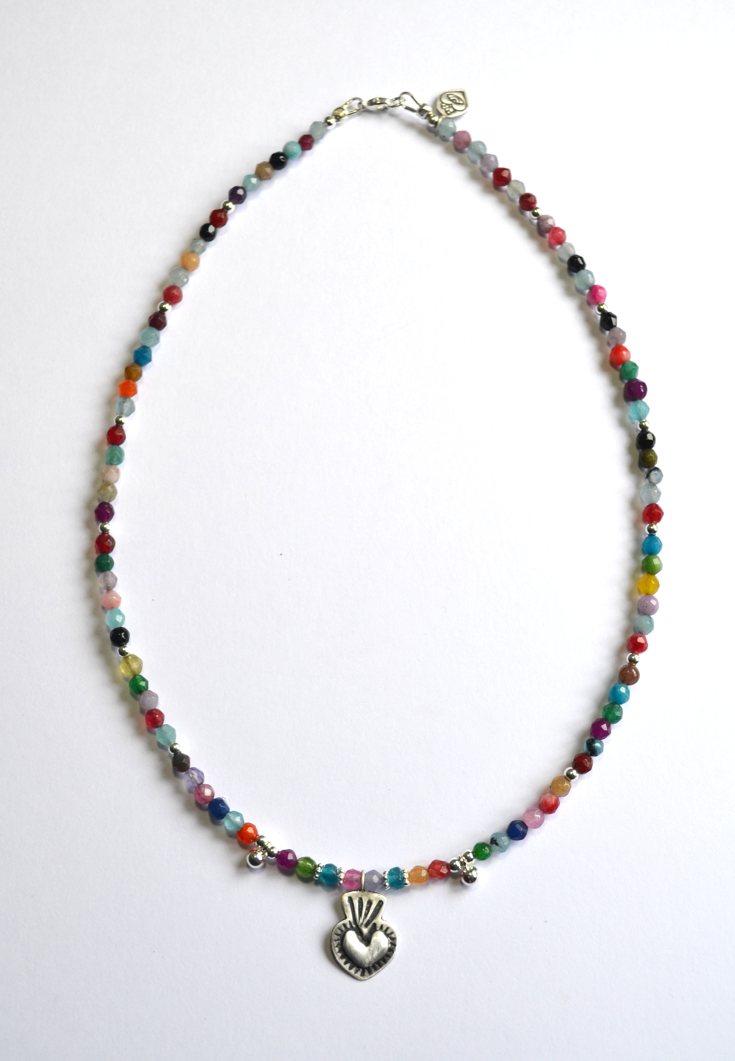 Milagros beaded necklace