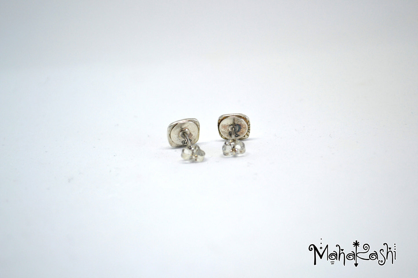 Om symbol stud earrings