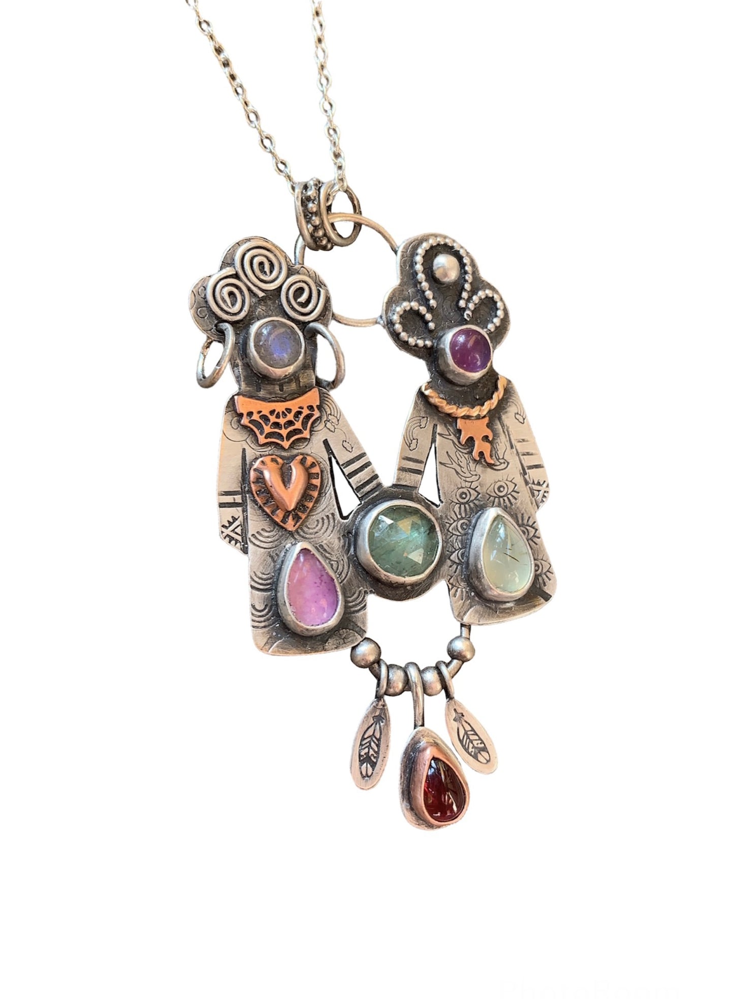 RESERVED Medicine women pendant