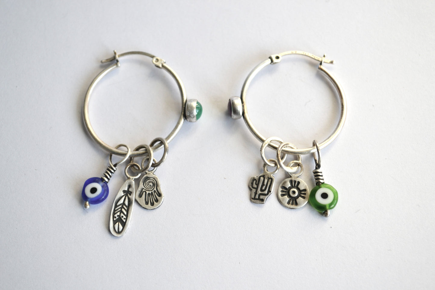 Charm hoops